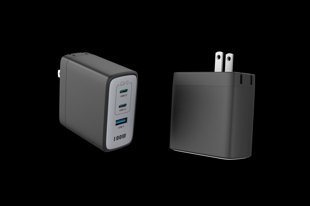 100W-2C1A氮化鎵充電器